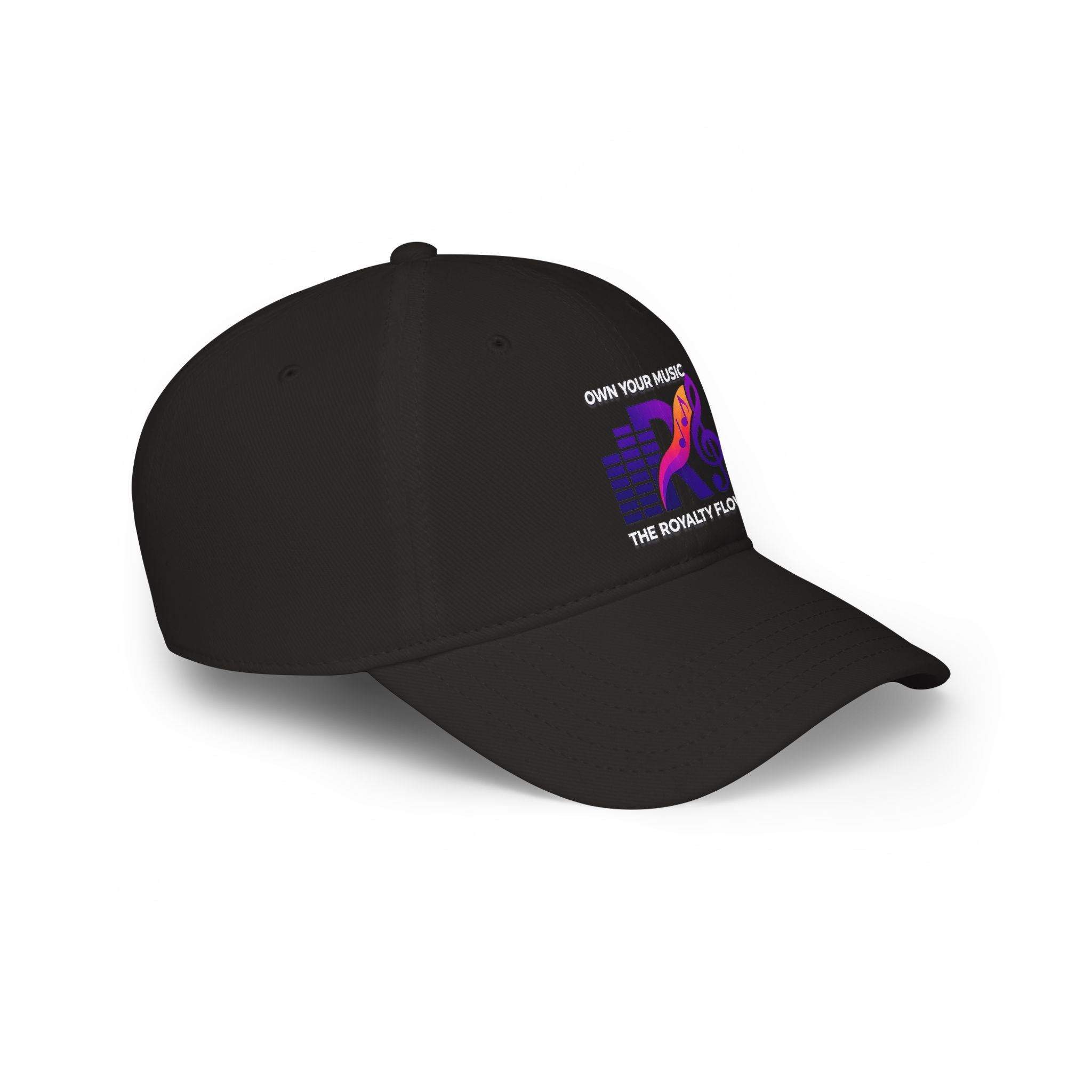The Royalty Flow Music Logo - Low Profile Baseball Cap
