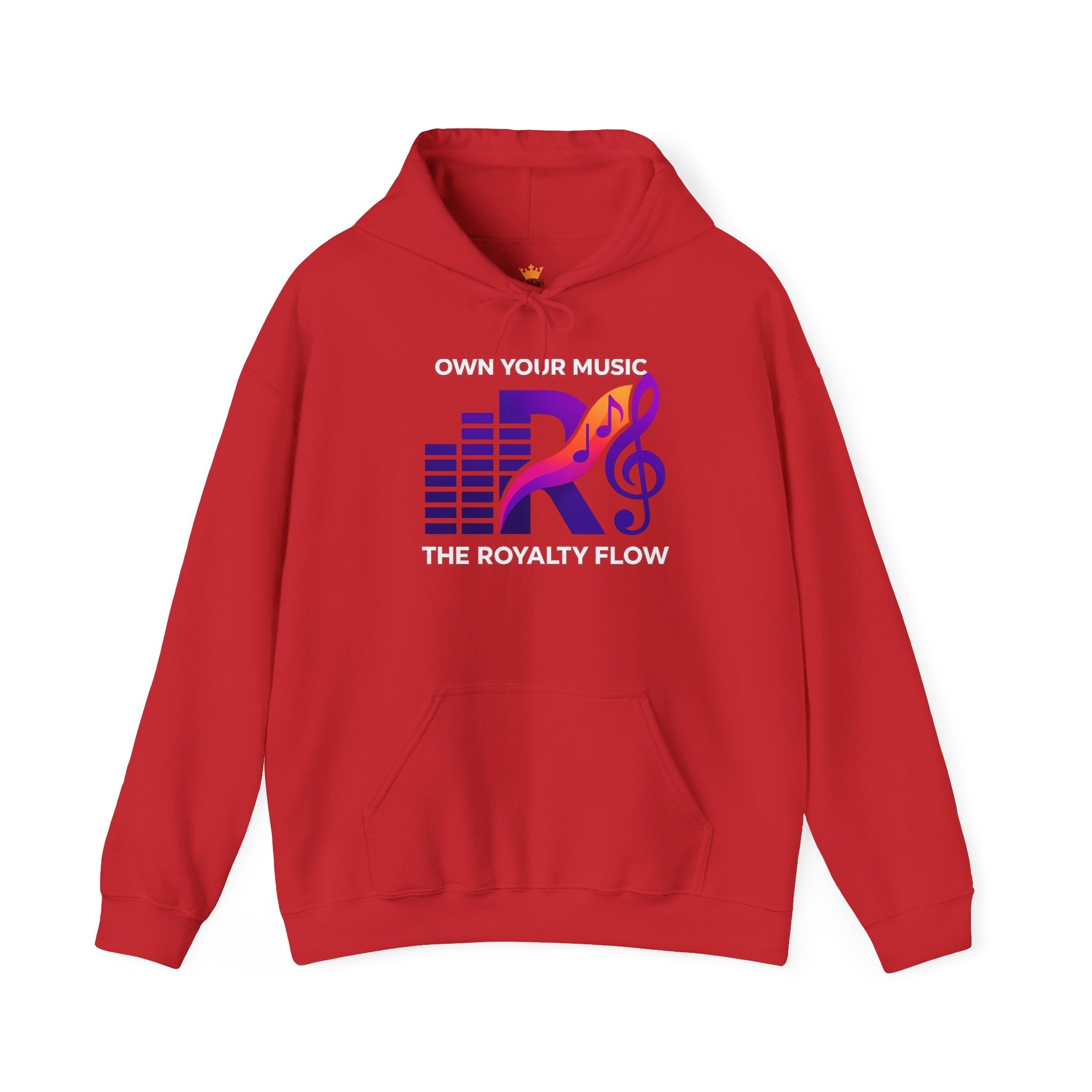 The Royalty Flow Hoodie by KYW — Music Logo - Pullover