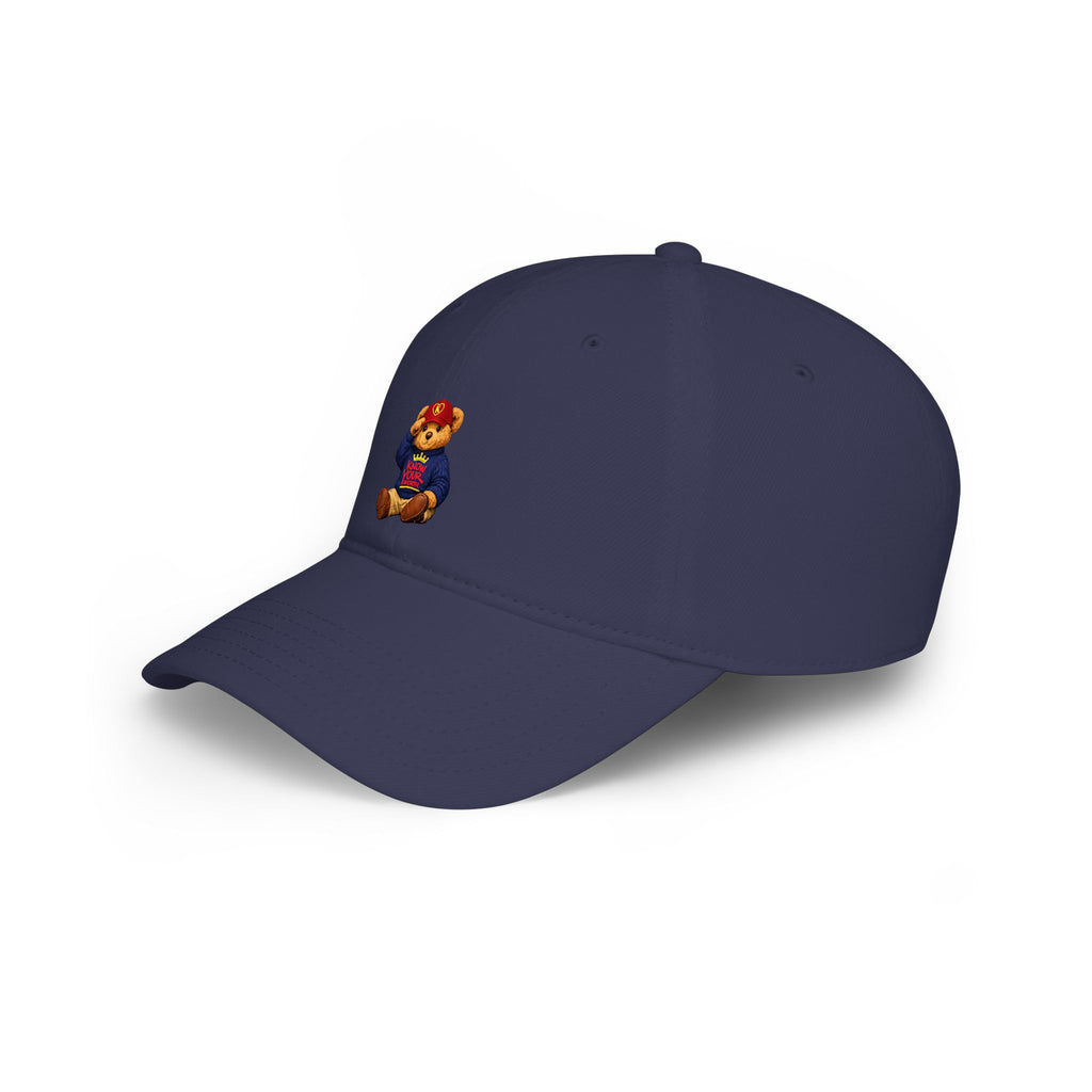 Know Your Worth - Brown Teddy Bear - Low Profile Baseball Cap