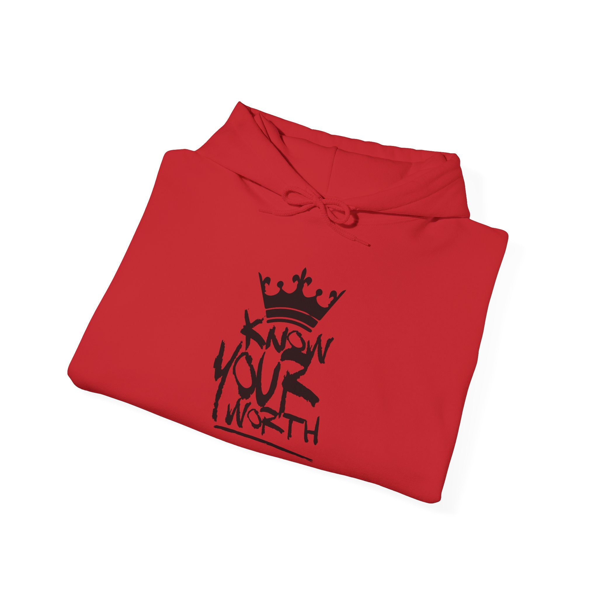 KYW — Inspirational Black Crown Graphic Hoodie