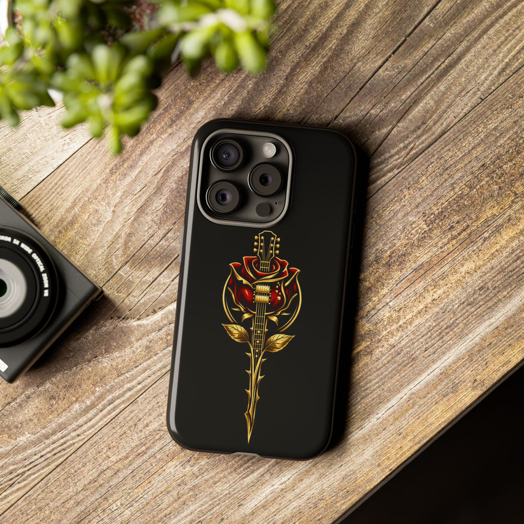 Guitar Rose by Know Your Worth 61920 - Cell Phone Case/ Cover