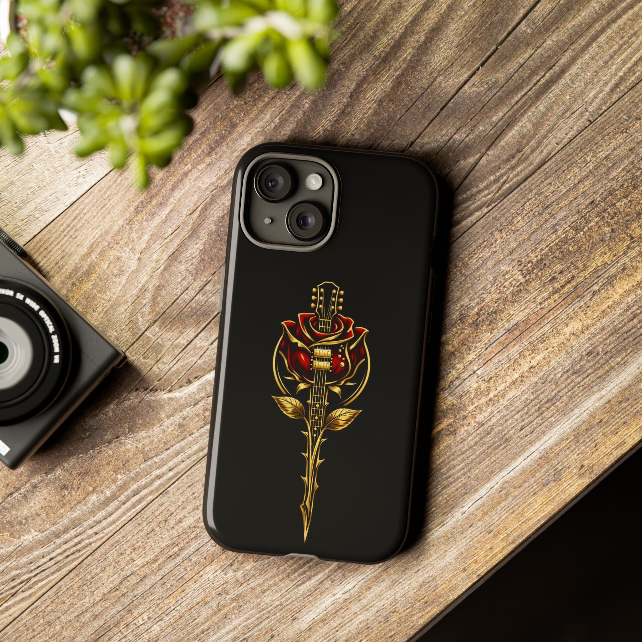 Guitar Rose by Know Your Worth 61920 - Cell Phone Case/ Cover