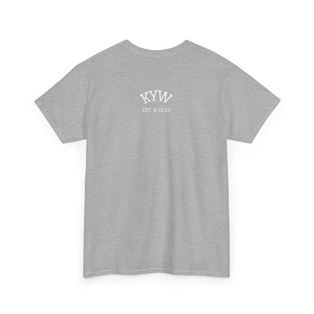 KYW — Inspirational White Crown Graphic Tee