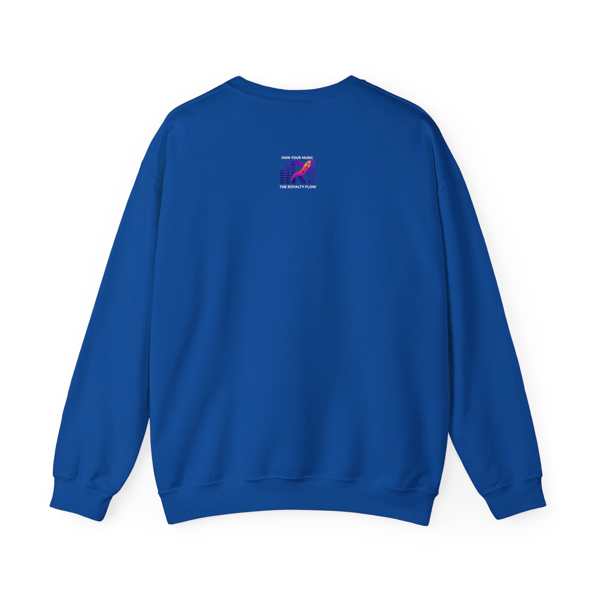 The Royalty Flow by KYW - Music Logo - Crewneck Sweatshirt