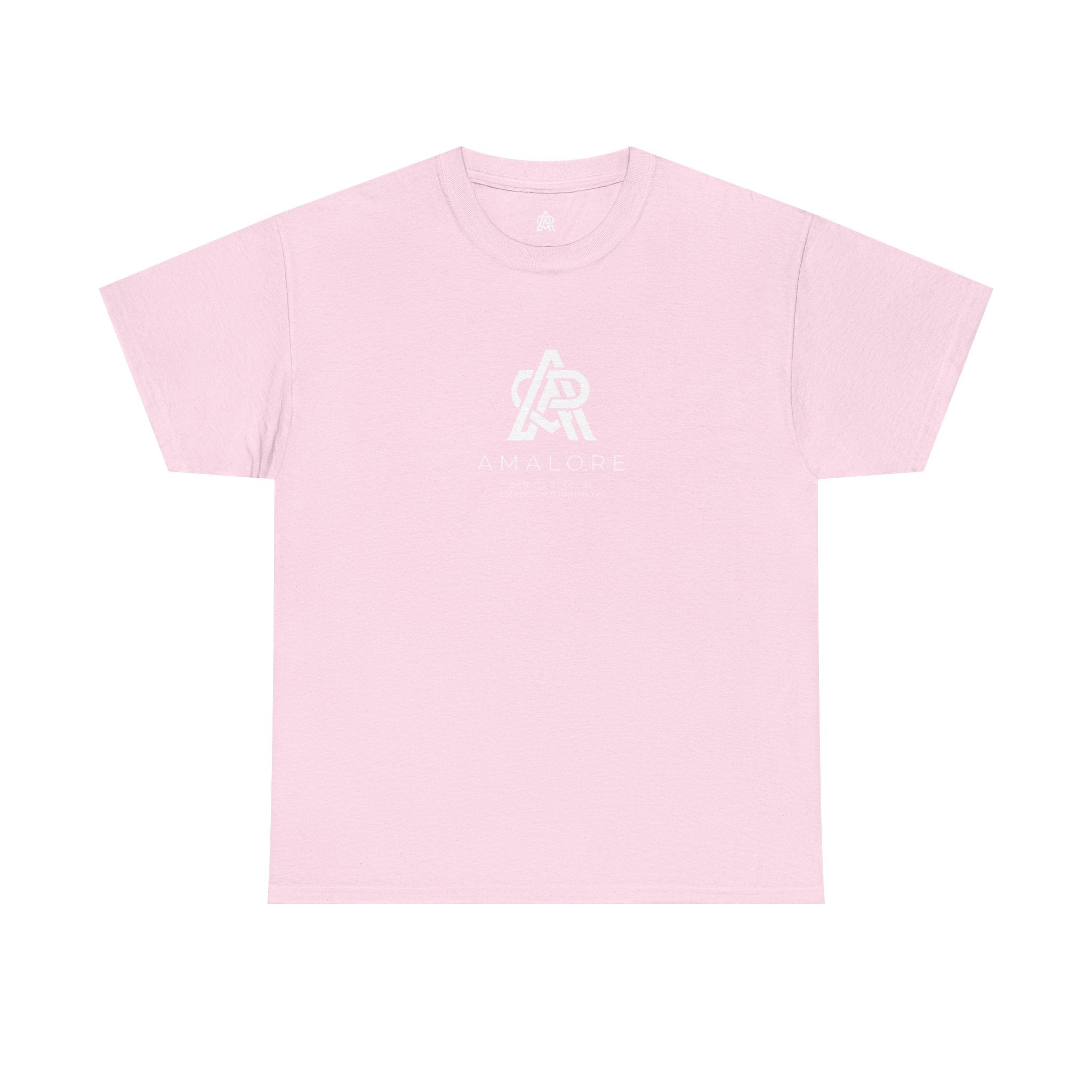Amalore Designer Tee — Inspirational White Crown Graphic Tee