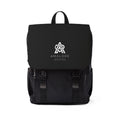 Amalore Black Designer (Small Logo) Casual Shoulder Backpack