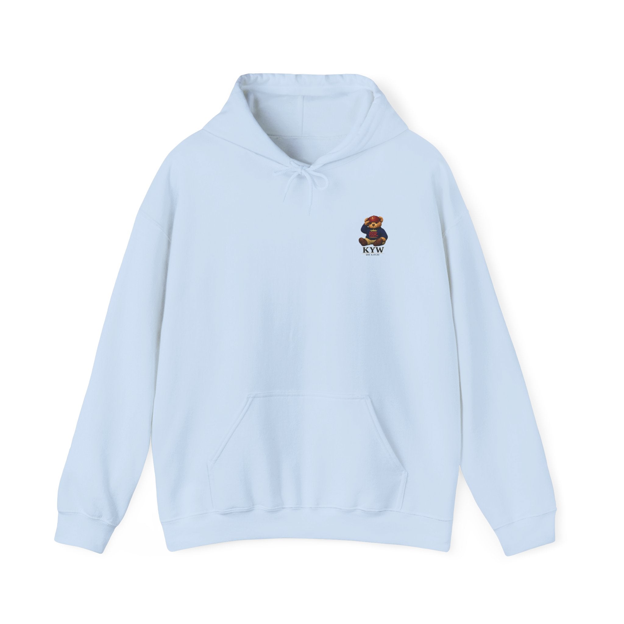 Know Your Worth Hoodie — Inspirational Crown Graphic Sweatshirt