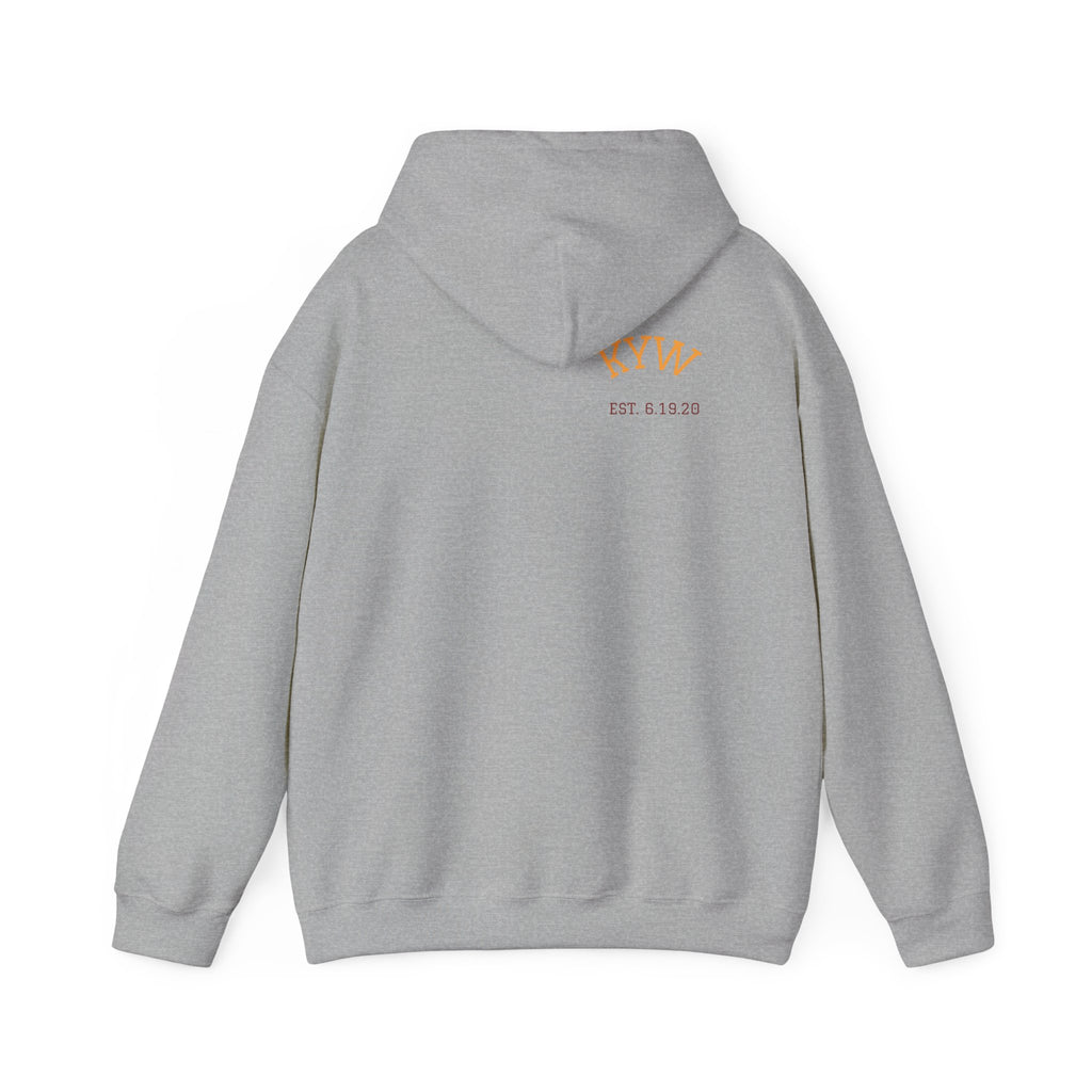 KYW — Inspirational Black Crown Graphic Hoodie