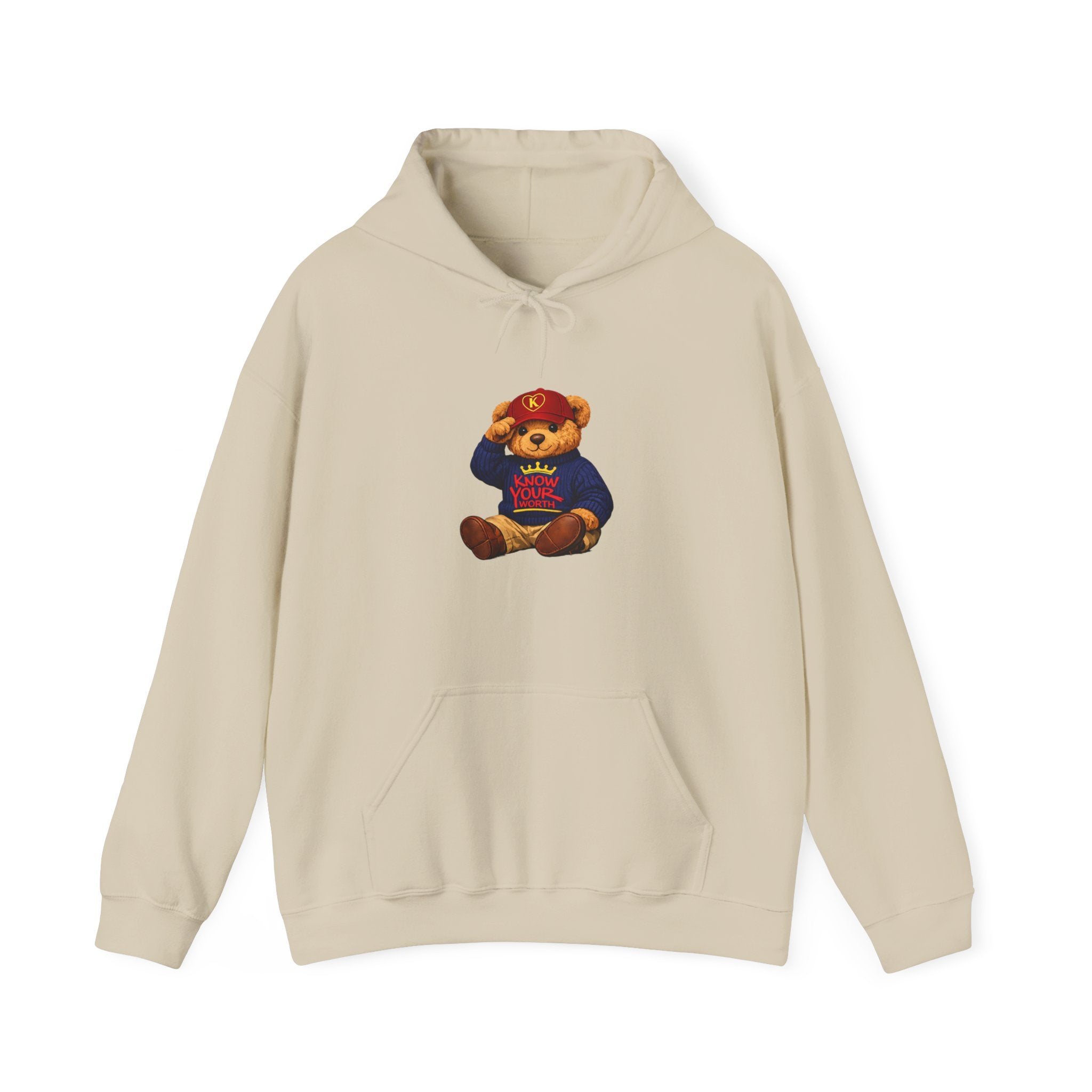 KYW — Inspirational Big Teddy Bear Graphic Hoodie