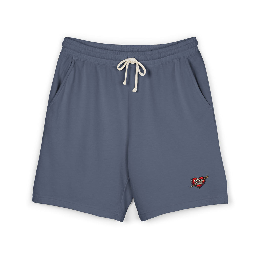 Embroidered - Love Like It's No Tomorrow by KYW - Fleece Sweat Shorts