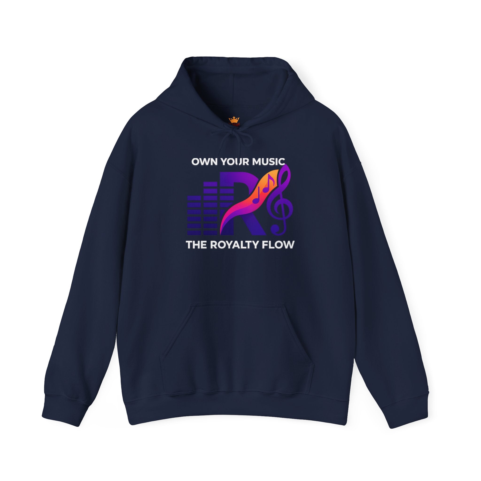 The Royalty Flow Hoodie by KYW — Music Logo - Pullover