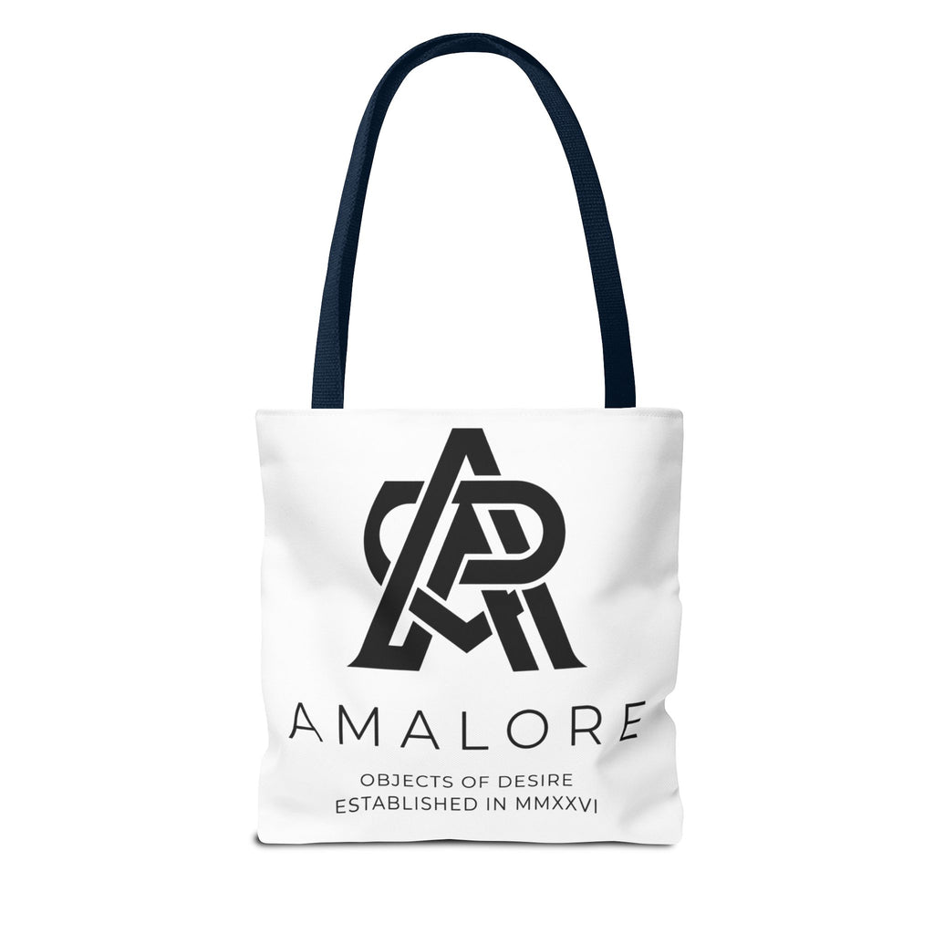 Amalore Designer Tote Bag — Minimalist Branded Canvas Tote