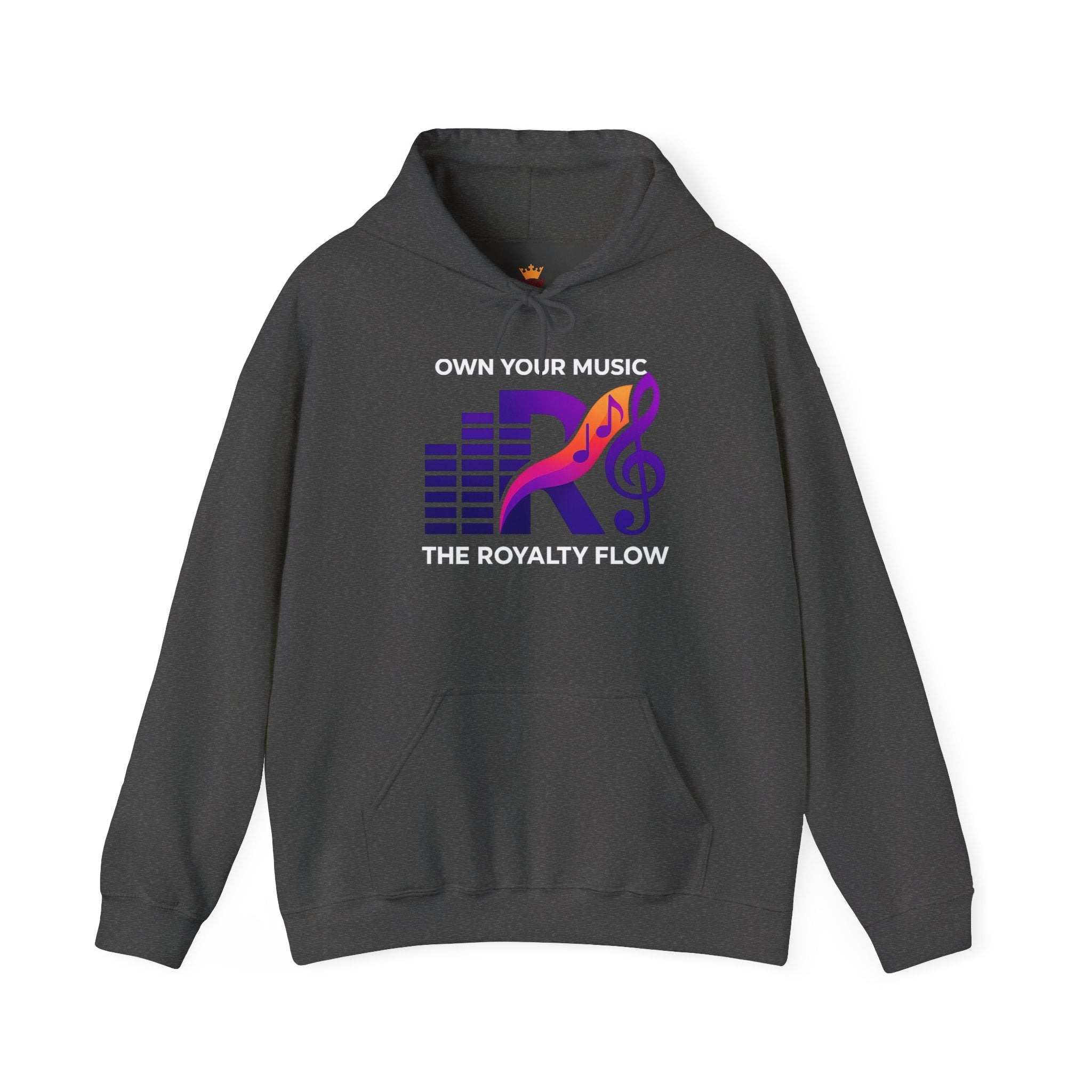 The Royalty Flow Hoodie by KYW — Music Logo - Pullover