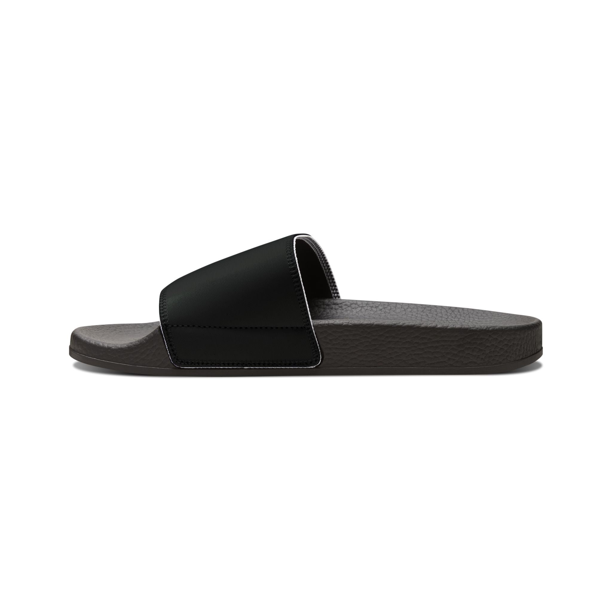 Men's Know Your Worth - Slide with Removable Strap — Vintage Teddy Bear Design