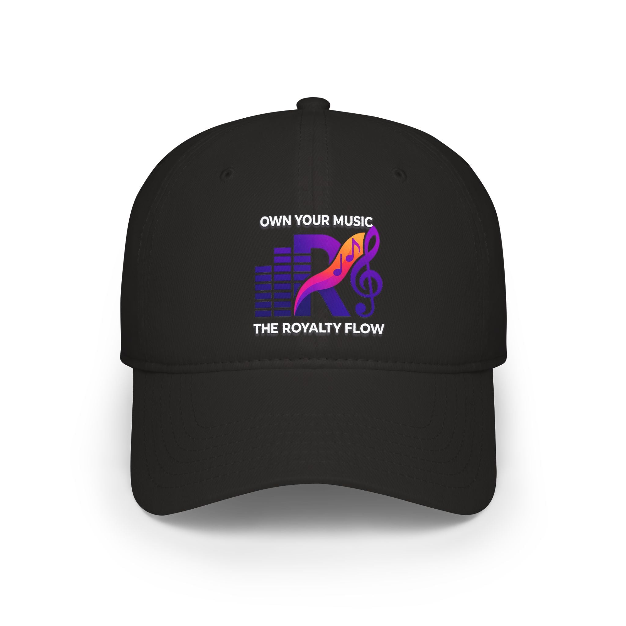 The Royalty Flow Music Logo - Low Profile Baseball Cap