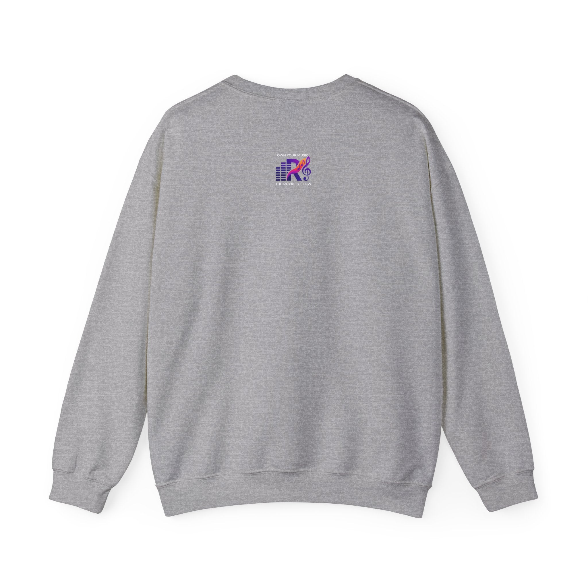 The Royalty Flow by KYW - Music Logo - Crewneck Sweatshirt