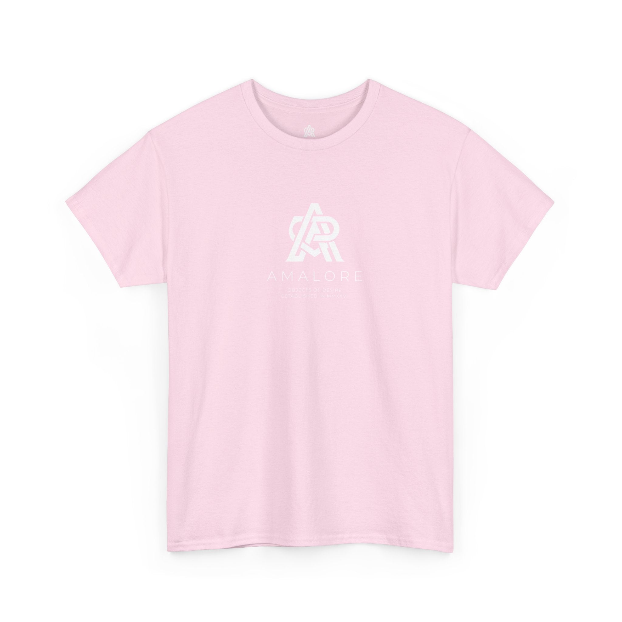 Amalore Designer Tee — Inspirational White Crown Graphic Tee