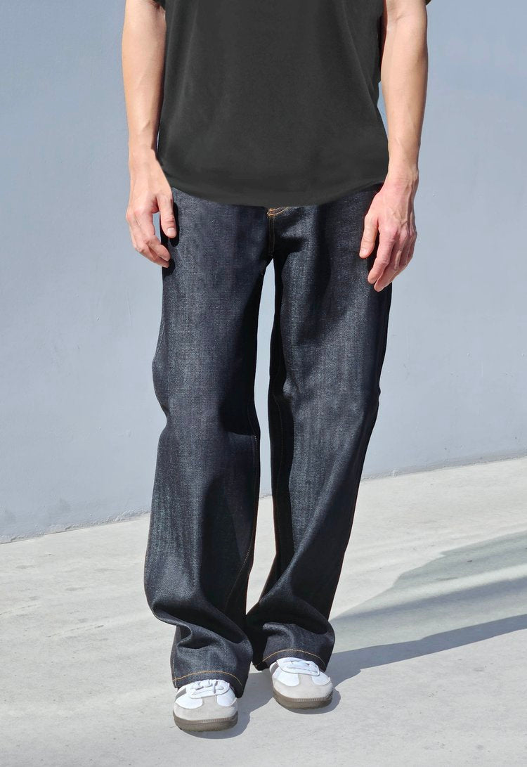Neo Blue Baggy Jeans