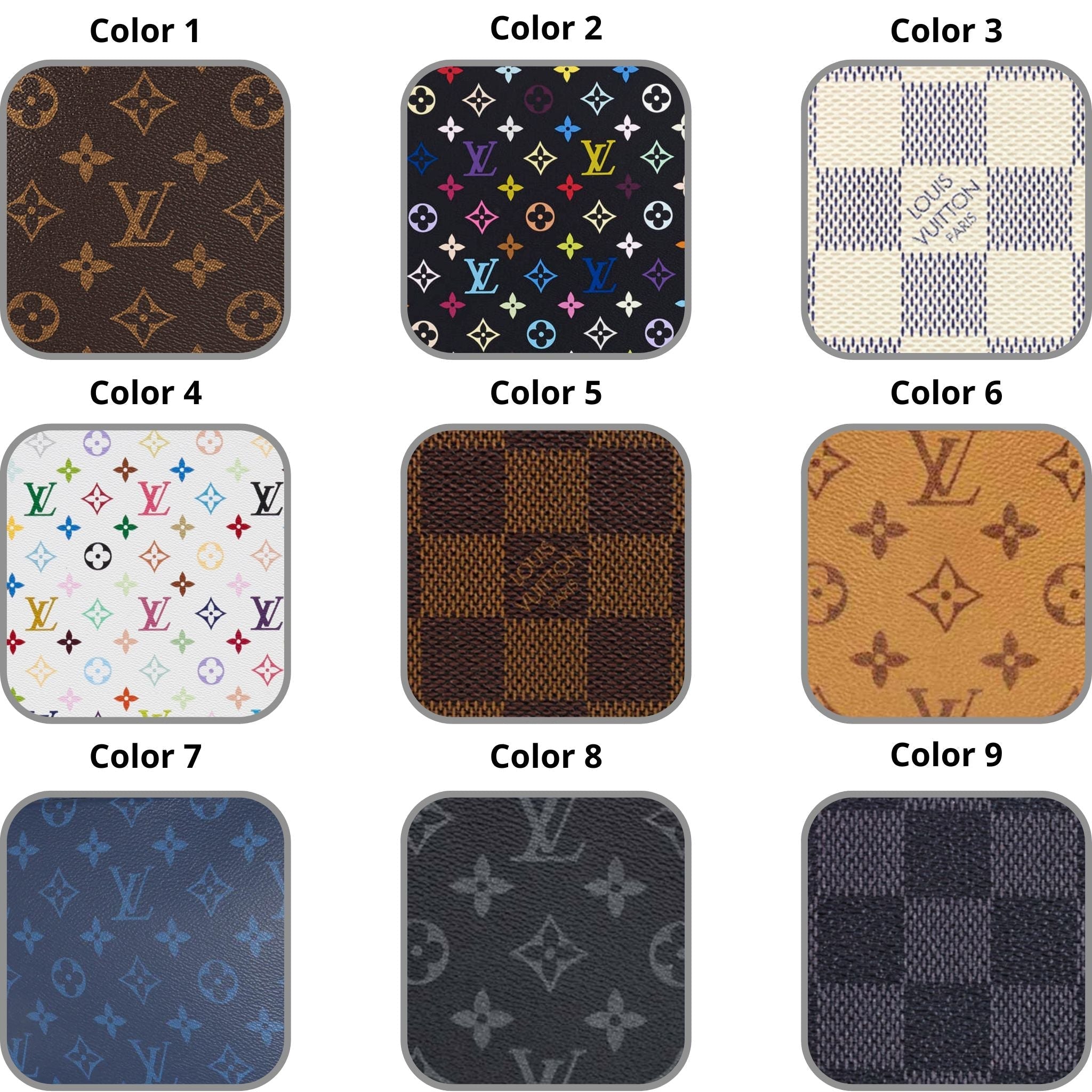 Authentic LV Canvas iPhone Wallet Case (Upcycled - 2)