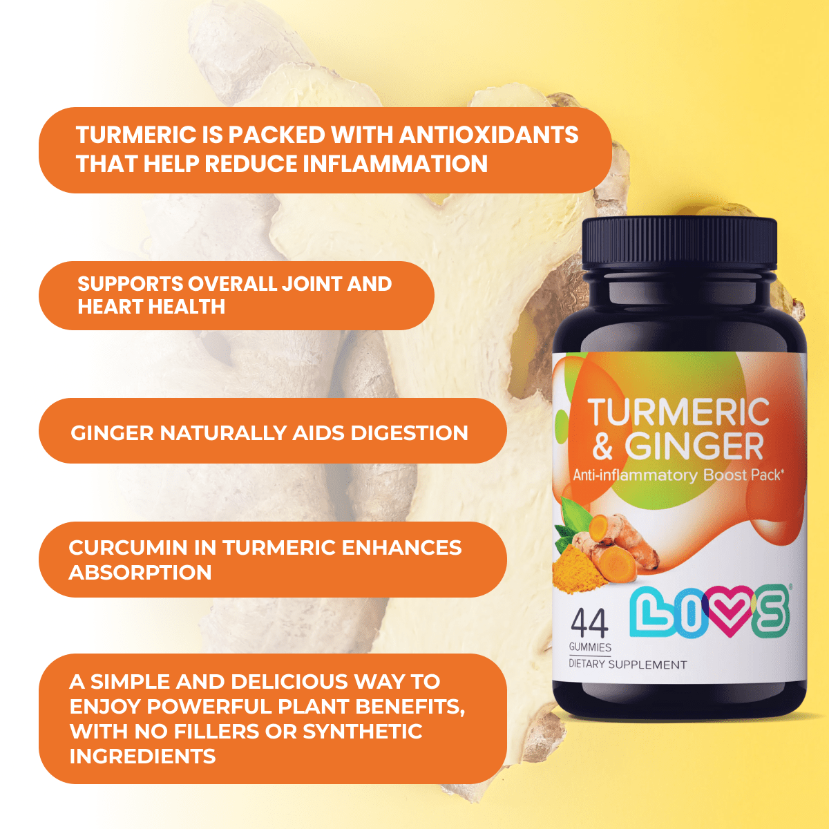 Turmeric & Ginger Gummies