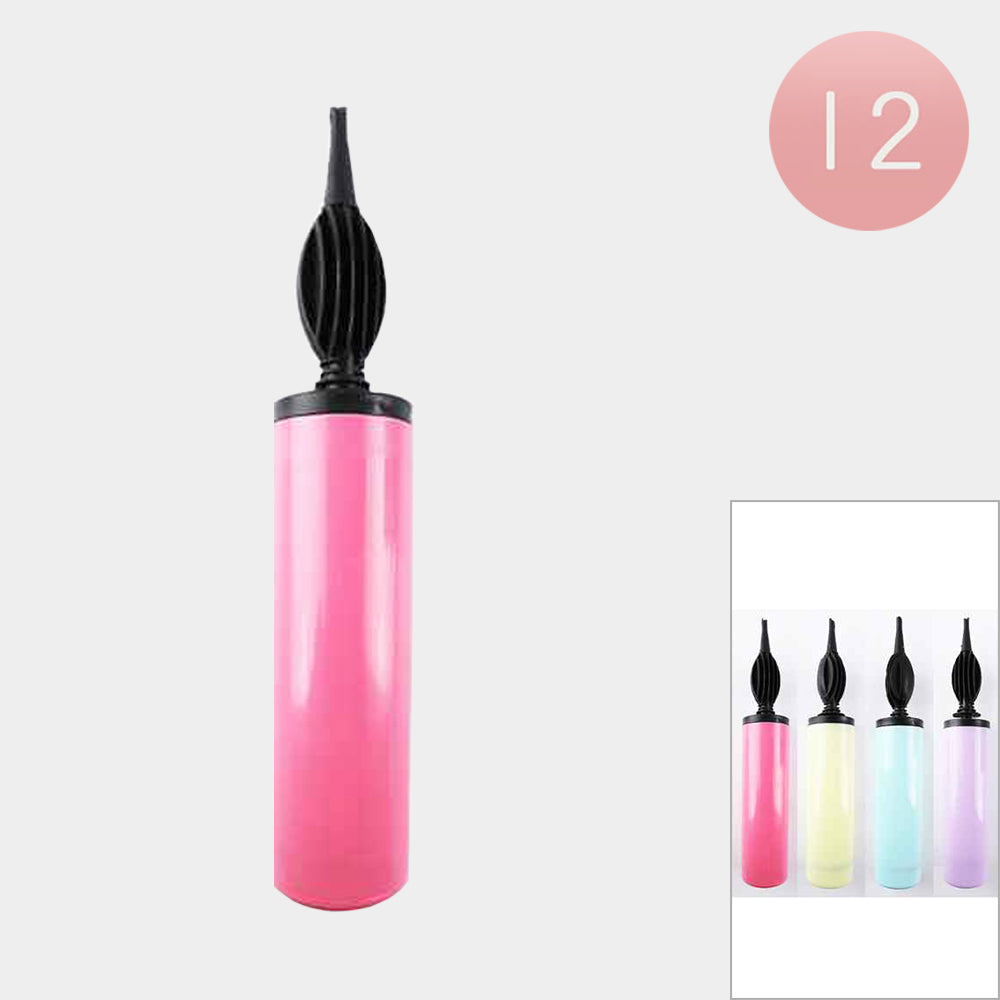 12PCS - Balloon Hand Air Pumps