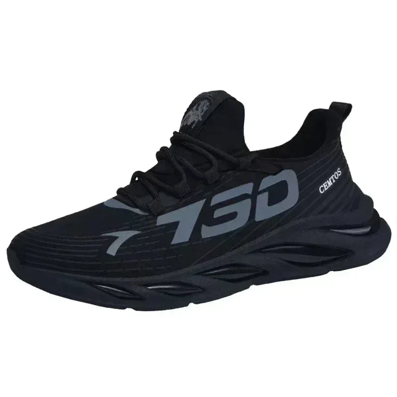 Men's Breathable Mesh Running Shoes Lightweight Casual Sports Sneakers