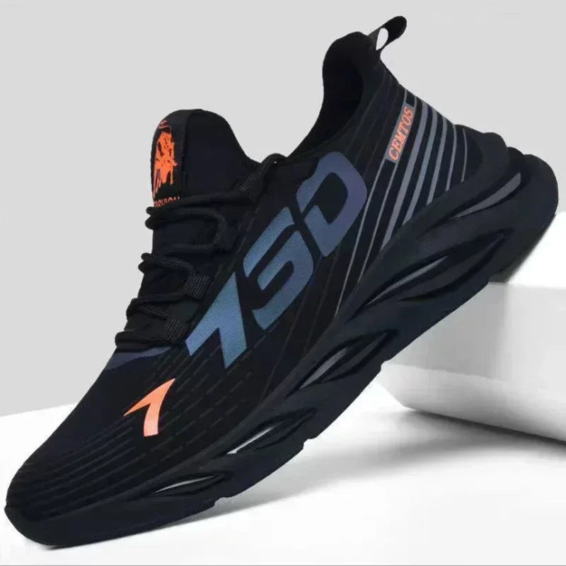 Men's Breathable Mesh Running Shoes Lightweight Casual Sports Sneakers