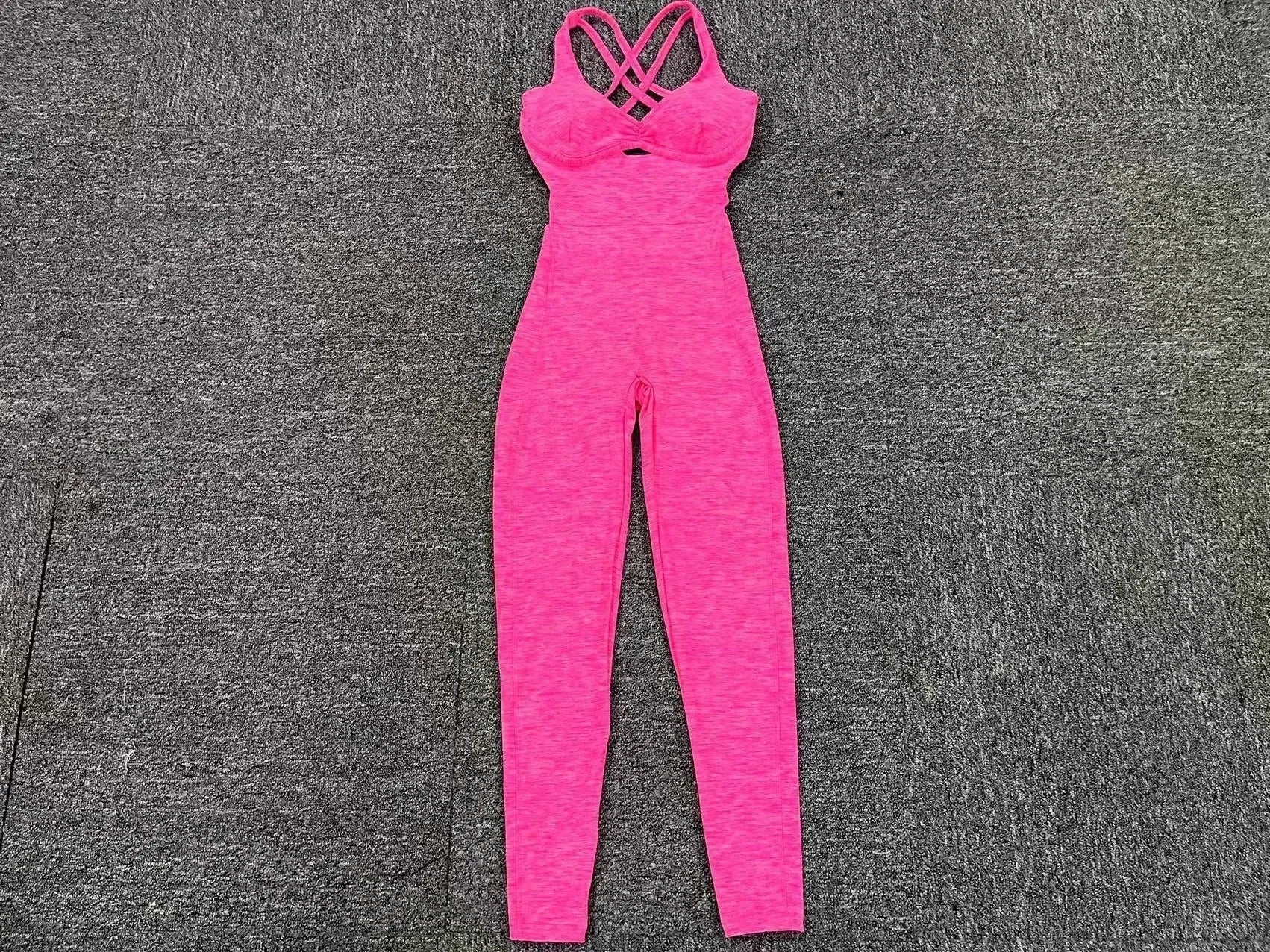 Women's Sporty Black Jumpsuit Set