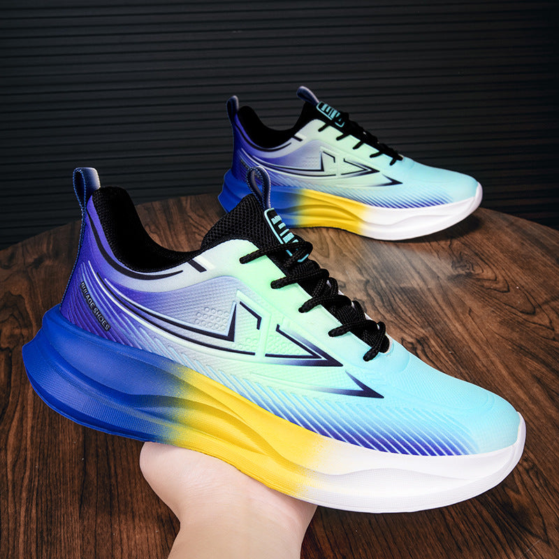 Men's Breathable Mesh Athletic Sneakers - Lightweight Running Shoes