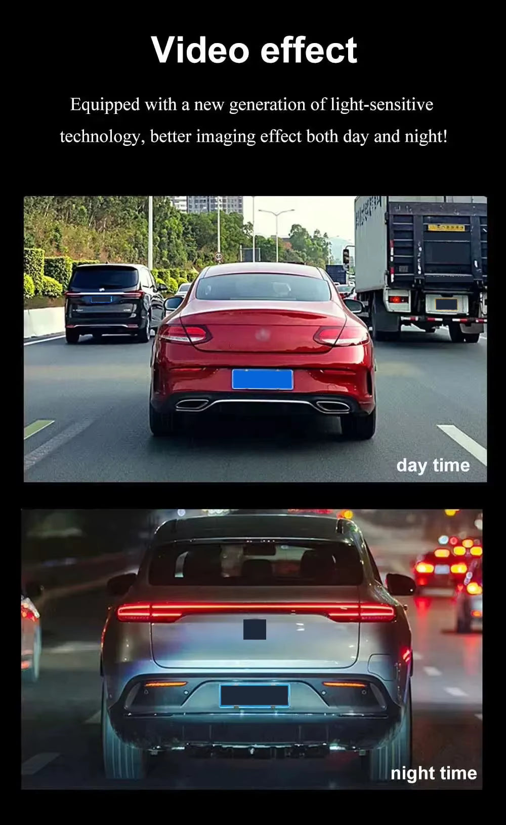 1080P WIFI Dual camera Dash Cam