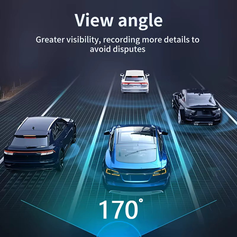 1080P WIFI Dual camera Dash Cam