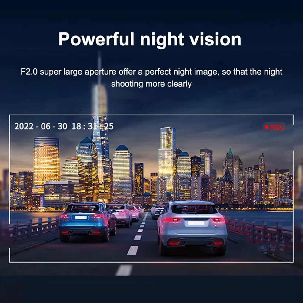 1080P WIFI Dual camera Dash Cam